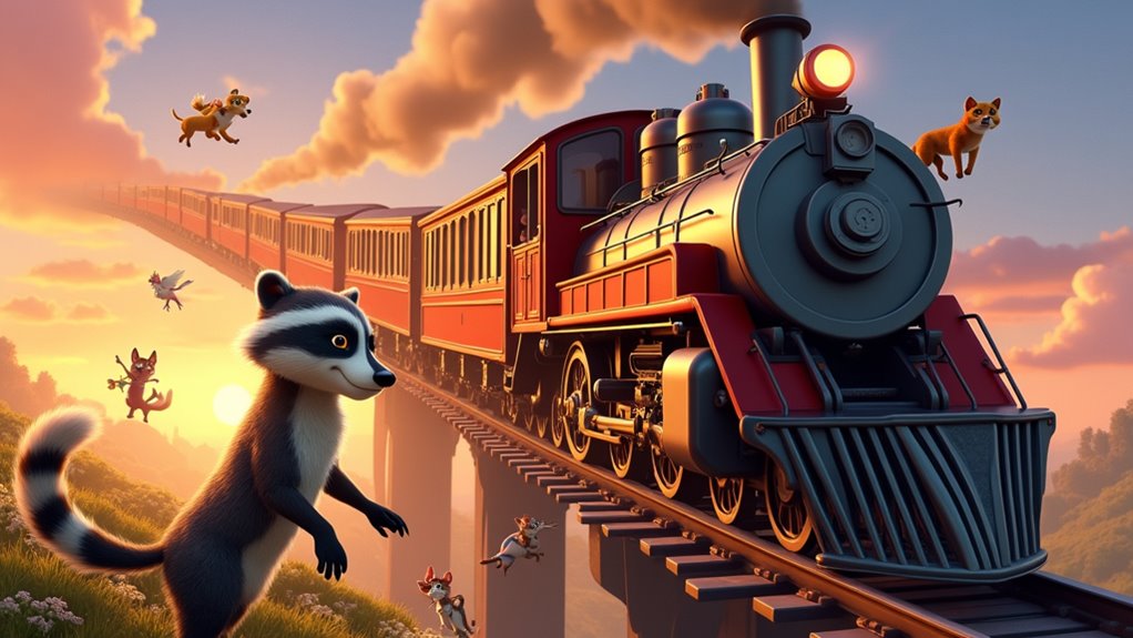 animated adventure with animals